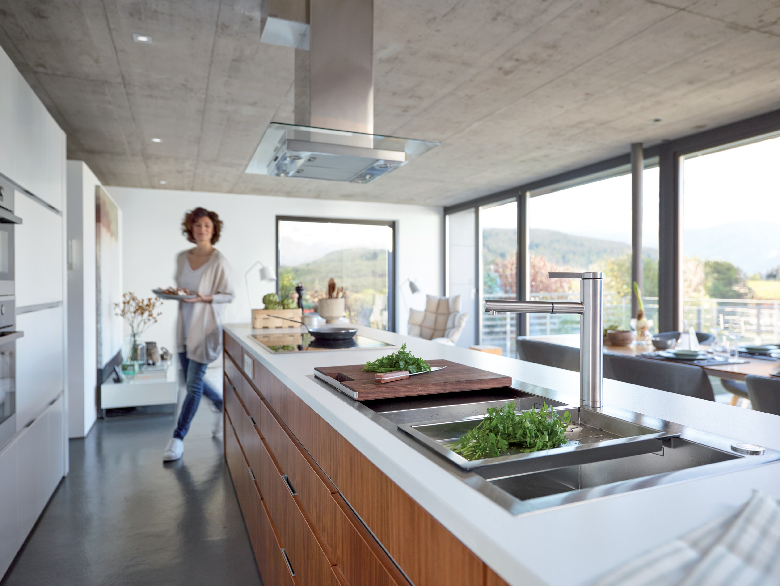 Ergonomics in the kitchen is important.