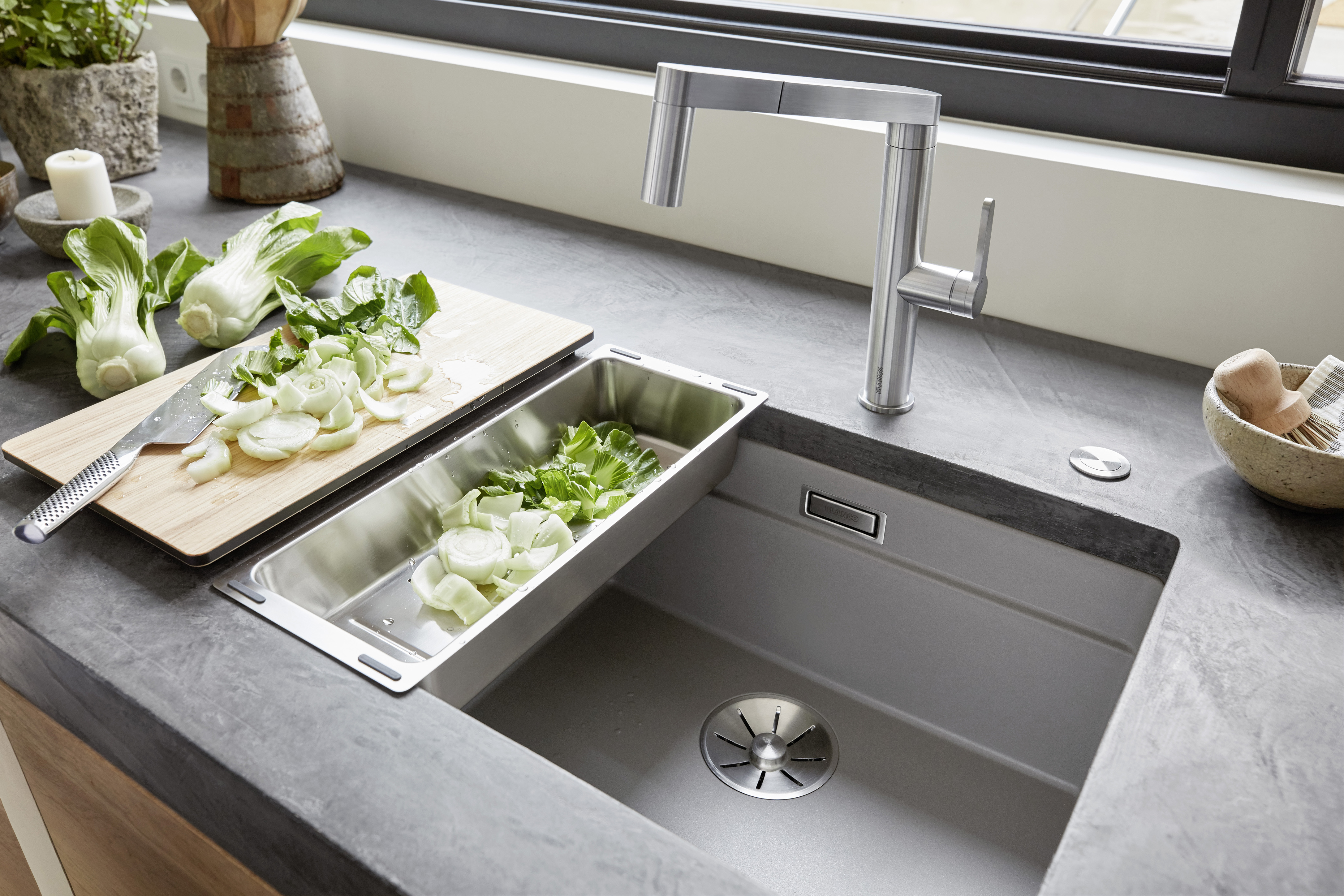 Kitchen sinks and bowls from BLANCO